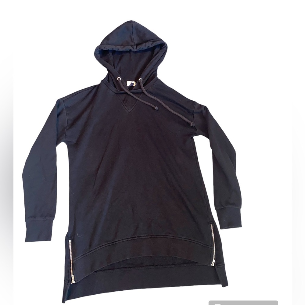 black hoodie
